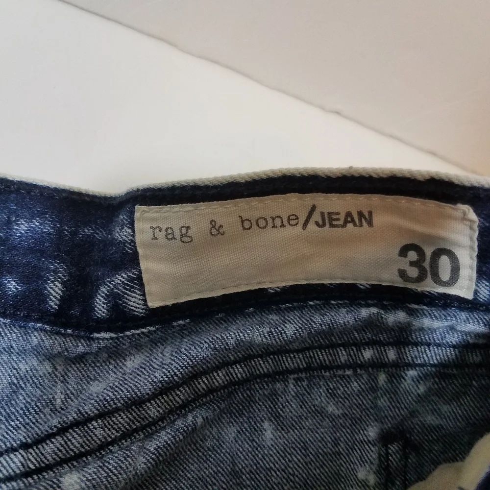 Rag & Bone Jean Shirts Acid Wash 30 - Picture 6 of 10